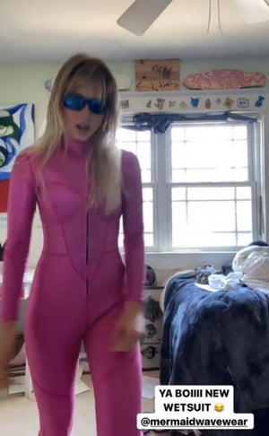 Sexy wetsuit. WOW!!! Wetsuits are now Fashionable!!